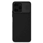 For Xiaomi Redmi 12 4G / Note 12R 5G NILLKIN Black Mirror Series Camshield PC Phone Case(Black)