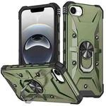 For iPhone 16e Ring Holder Phone Case(Army Green)