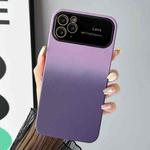 For iPhone 11 Pro Max Gradient PC + TPU Shockproof Phone Case(Dark Purple)
