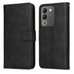 For vivo Y200 / V29e Global Classic Calf Texture Flip Leather Phone Case(Black)