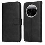 For vivo Y300 Pro Classic Calf Texture Flip Leather Phone Case(Black)