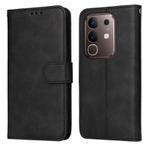 For vivo Y29 4G Classic Calf Texture Flip Leather Phone Case(Black)
