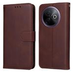 For vivo Y39 5G / Y300i Classic Calf Texture Flip Leather Phone Case(Brown)