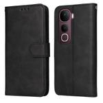 For vivo Y400 Pro 5G / V40e / iQOO Z9s Classic Calf Texture Flip Leather Phone Case(Black)