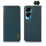 For Honor 90 Lite 5G / X50i KHAZNEH Nappa Top Layer Cowhide Leather Phone Case(Green)