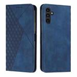 For Samsung Galaxy M15 / F15 Diamond Splicing Skin Feel Magnetic Leather Phone Case(Blue)