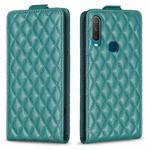 For vivo Y11 / Y15 / Y12 / Y17 Diamond Lattice Vertical Flip Leather Phone Case(Green)