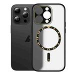 For iPhone 13 Pro Dial Plate Magsafe Phone Case(Gold)