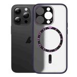 For iPhone 12 Pro Dial Plate Magsafe Phone Case(Purple)