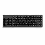 Wired USB Left Hand Keyboard with Dual HUB Function(Black)