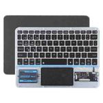 X11-AS 10 inch Tablet Universal Transparent Backlit Touch Keyboard Compatible For iOS&Android&Windows System(Black)