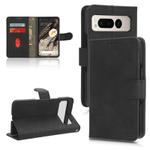 For Google Pixel Fold Skin Feel Magnetic Flip Leather Phone Case(Black)