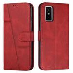 For Infinix GT 30 Pro Stitching Calf Texture Buckle Leather Phone Case(Red)