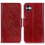 For Samsung Galaxy A05 4G Nappa Texture Leather Phone Case(Red)