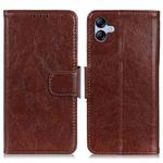 For Samsung Galaxy A05 4G Nappa Texture Leather Phone Case(Brown)
