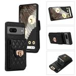 For Google Pixel 7a Card Slot Leather Phone Case(Black)