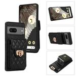 For Google Pixel 7 Card Slot Leather Phone Case(Black)