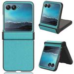 For Motorola Moto Razr 40 Ultra Sandskin Texture Phone Case(Blue)
