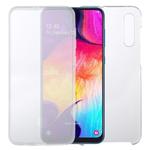 For Samsung Galaxy A50 PC+TPU Ultra-Thin Double-Sided All-Inclusive Transparent Case