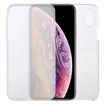 For iPhone XS & X PC+TPU Ultra-Thin Double-Sided All-Inclusive Transparent Case