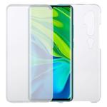 For Xiaomi Mi Note 10 PC+TPU Ultra-Thin Double-Sided All-Inclusive Transparent Case