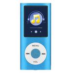 1.8 inch TFT Screen Metal MP4 Player With Earphone+Cable(Blue)