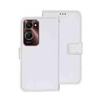 For vivo Y28s 5G idewei Crazy Horse Texture Leather Phone Case(White)