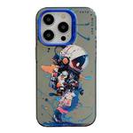 For iPhone 12 Pro Max Animal Pattern Oil Painting Series PC + TPU Phone Case(Tattered Astronaut)