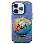 For iPhone 11 Pro Max Animal Pattern Oil Painting Series PC + TPU Phone Case(Sheep)