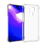 For Xiaomi Redmi 9 Shockproof Non-slip Waterproof Thickening TPU Protective Case(Transparent)