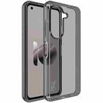 For Asus Zenfone 10 5G imak UX-5 Series Transparent Shockproof TPU Protective Case(Transparent Black)