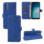 For Nokia C300 Skin Feel Magnetic Flip Leather Phone Case(Blue)