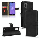 For Nokia C210 Skin Feel Magnetic Flip Leather Phone Case(Black)