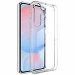 For Samsung Galaxy S25 FE 5G imak UX-10 Series Transparent Shockproof TPU Phone Case(Transparent)