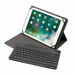 TH10-C For Android & Apple & Windows System 9.7-10 inch Universal Detachable Bluetooth Keyboard Tablet Case with Stand(Black)