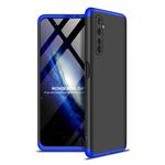 For OPPO Realme 6 Pro GKK Three Stage Splicing Full Coverage PC Protective Case(Black Blue)