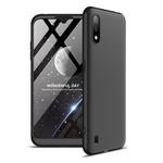 For Samsung Galaxy A01 GKK Three Stage Splicing Full Coverage PC Protective Case(Black)