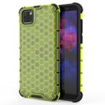 For Huawei Y5p Shockproof Honeycomb PC + TPU Protective Case(Green)