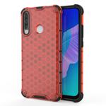 For Huawei Y7p Shockproof Honeycomb PC + TPU Protective Case(Red)
