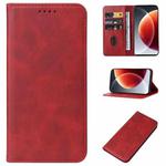 For Realme C65 4G Global Magnetic Closure Leather Phone Case(Red)