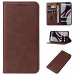 For BLU G53 Magnetic Closure Leather Phone Case(Brown)