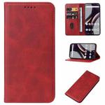 For BLU G53 Magnetic Closure Leather Phone Case(Red)