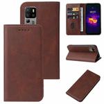 For Ulefone Armor 11T 5G / 11 5G Magnetic Closure Leather Phone Case(Brown)
