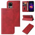 For Ulefone Armor 11T 5G / 11 5G Magnetic Closure Leather Phone Case(Red)