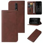 For Ulefone Armor X12 Magnetic Closure Leather Phone Case(Brown)