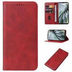 For ZTE Libero 5G IV Magnetic Closure Leather Phone Case(Red)