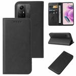 For Xiaomi Redmi Note 12S Magnetic Closure Leather Phone Case(Black)