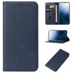 For Xiaomi 14 Pro Magnetic Closure Leather Phone Case(Blue)