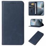 For Xiaomi Redmi K70E Magnetic Closure Leather Phone Case(Blue)