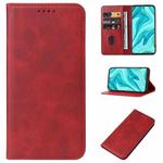 For Xiaomi Redmi Note 10 Lite Magnetic Closure Leather Phone Case(Red)